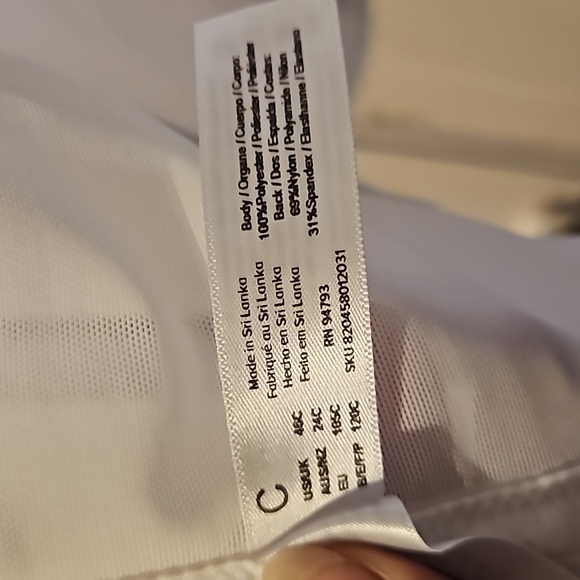 Dominique Strapless shapeware top wired size 46 C white - Picture 6 of 6